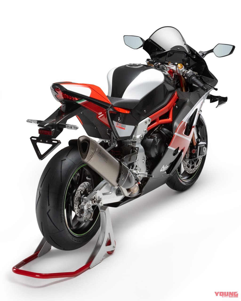ビモータ|KB998リミニ|2025年モデル|【少数生産】可動式ウイング搭載! ビモータ製スーパーバイク「KB998 Rimini」発売日決定 ニンジャのエンジンをクロモリフレームに搭載