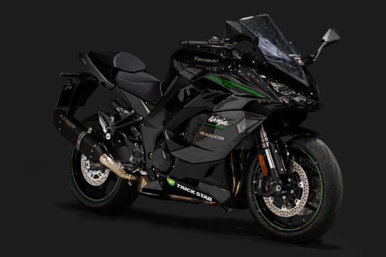 トリックスター Ninja1100SX 政府認証スリップオンマフラーIKAZUCHI