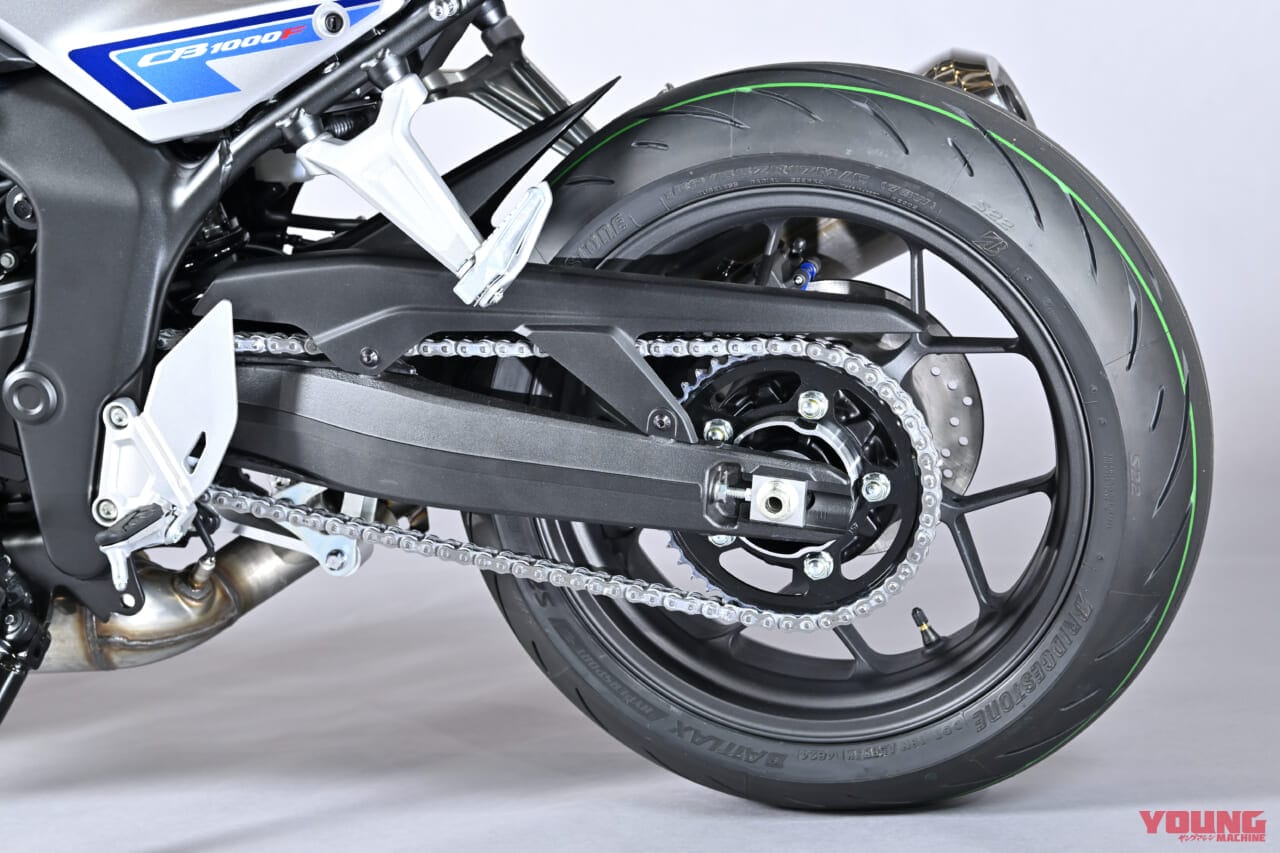 ホンダCB1000Fコンセプト|スイングアーム|扱いやすく特性を変更?!「ホンダCB1000Fコンセプト」詳細解説(4)〈エンジン&シャーシ編〉