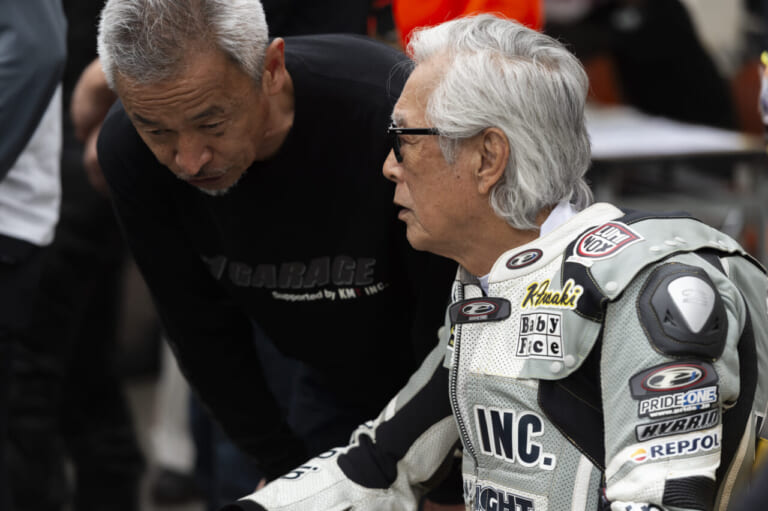 BURN! H-D SPORTSの奥川さん|「岩城滉一率いる51ガレージの始動を追う」クラブマンロードレース第1戦に参戦【ベテラン勢の熱い挑戦とレースの舞台裏】