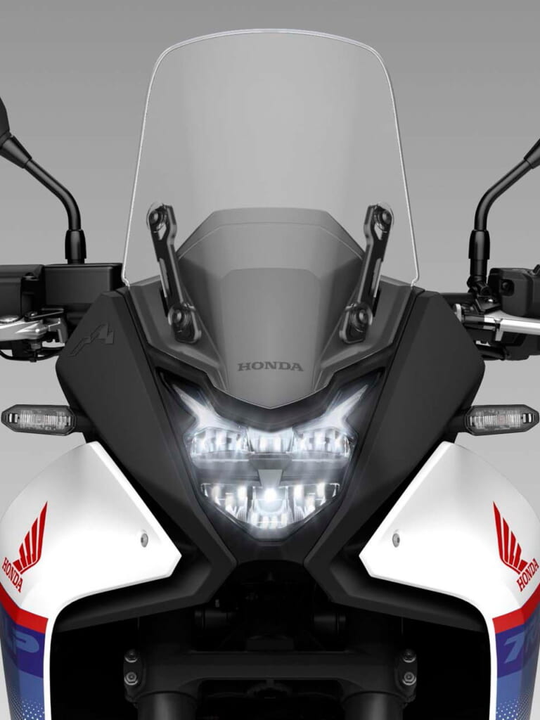 ホンダ|XL750トランザルプ|2023年モデル|ホンダ「XL750トランザルプ」新しい顔で5月29日に発売! ウインドスクリーンには環境対応素材DURABIOを使用