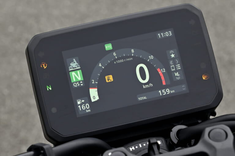 ホンダCB1000ホーネット｜メーター