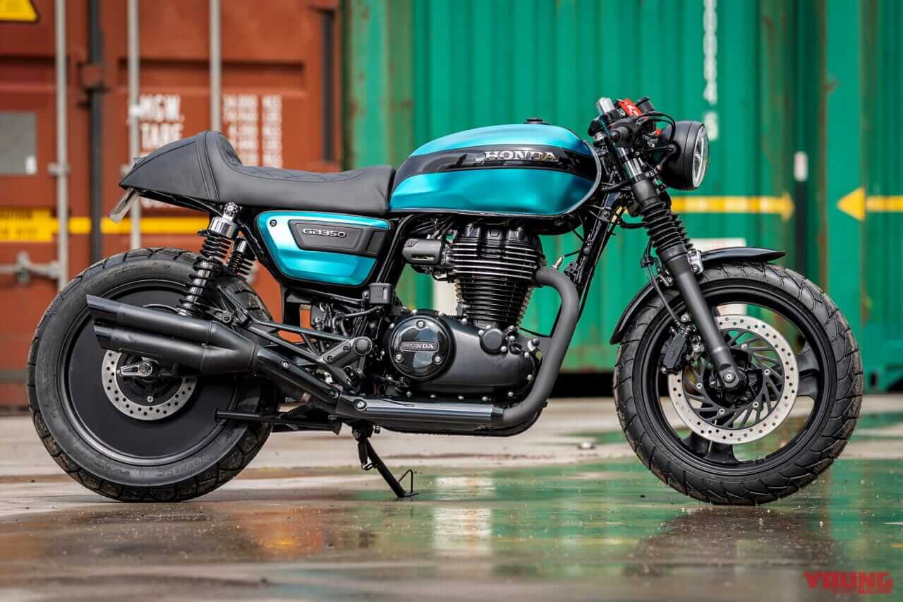 CLUBMAN TT|「このまま売ってくれ」「まるで純正カフェレーサー」ホンダ『GB350S』カスタムコンテスト優勝車は『THE ROCKET LION』