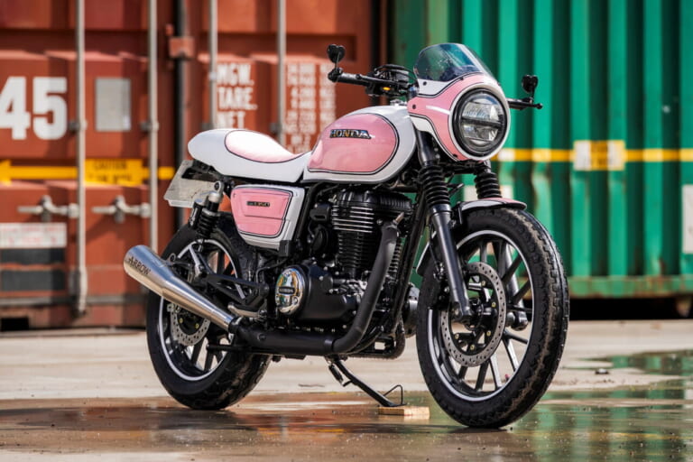 MIRANDA|「このまま売ってくれ」「まるで純正カフェレーサー」ホンダ『GB350S』カスタムコンテスト優勝車は『THE ROCKET LION』