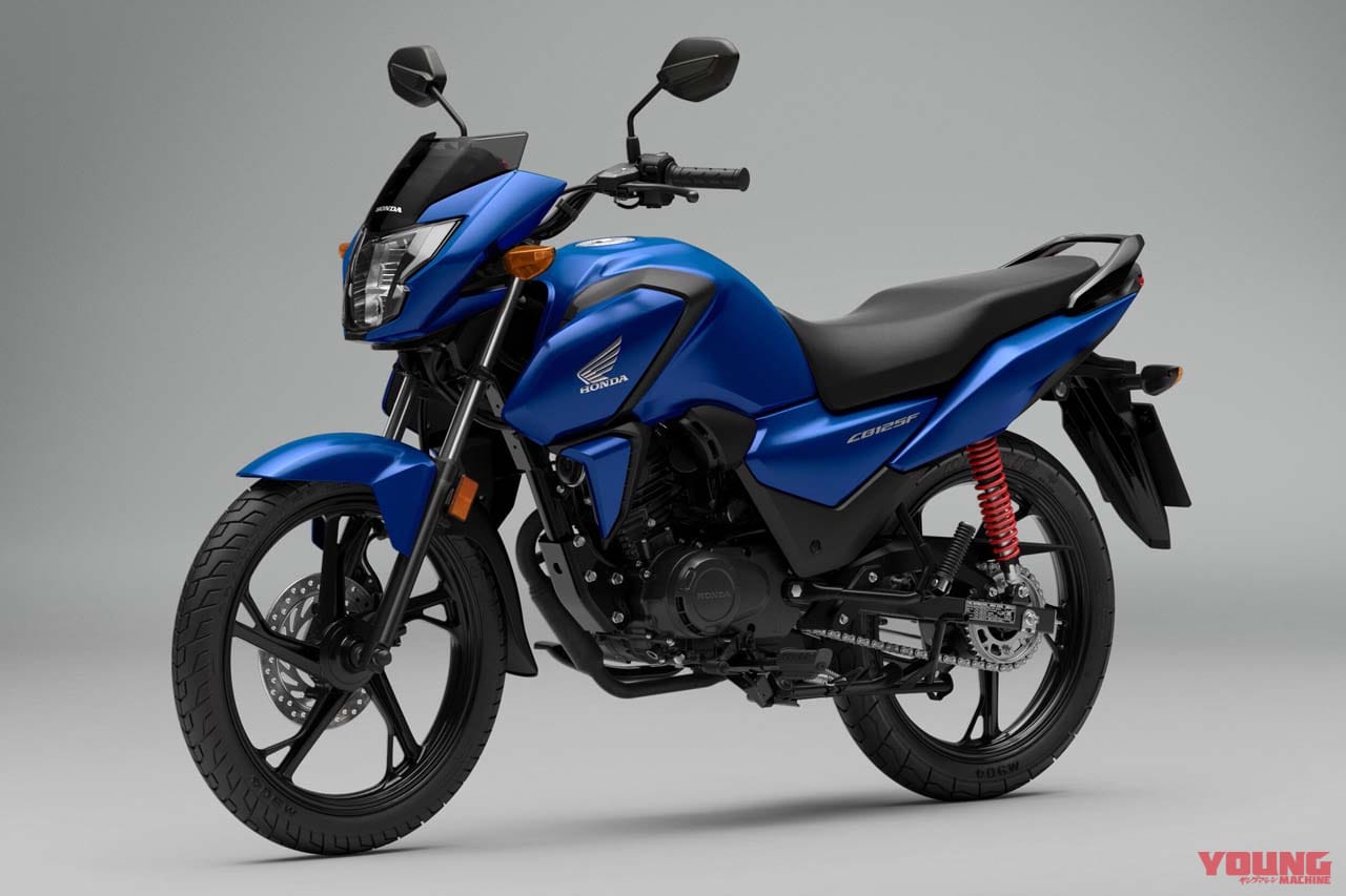 |満タン航続距離700km超!! 新型TFTモニター、ホンダ初のISS新装備のマニュアル車「CB125F」が2026年モデルに【海外】