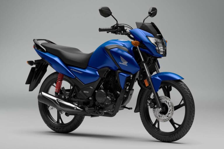 ホンダ|CB125F|欧州仕様|2026年モデル|満タン航続距離700km超!! 新型TFTモニター、ホンダ初のISS新装備のマニュアル車「CB125F」が2026年モデルに【海外】