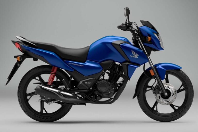 ホンダ|CB125F|欧州仕様|2026年モデル|満タン航続距離700km超!! 新型TFTモニター、ホンダ初のISS新装備のマニュアル車「CB125F」が2026年モデルに【海外】
