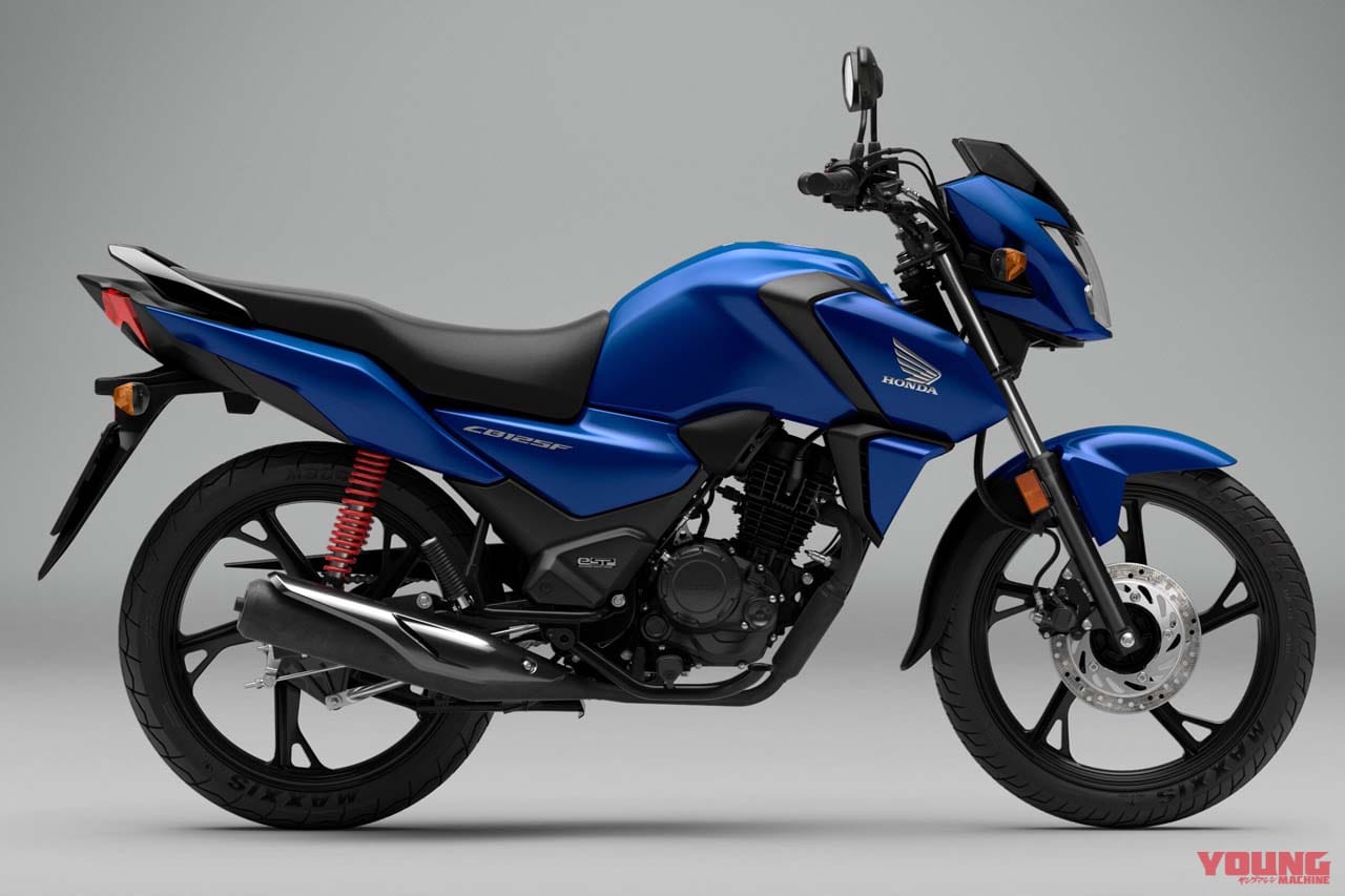 |満タン航続距離700km超!! 新型TFTモニター、ホンダ初のISS新装備のマニュアル車「CB125F」が2026年モデルに【海外】