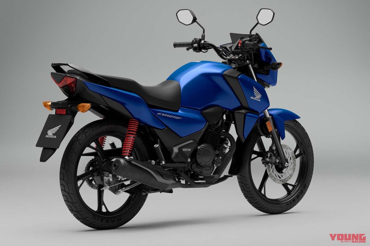 |満タン航続距離700km超!! 新型TFTモニター、ホンダ初のISS新装備のマニュアル車「CB125F」が2026年モデルに【海外】