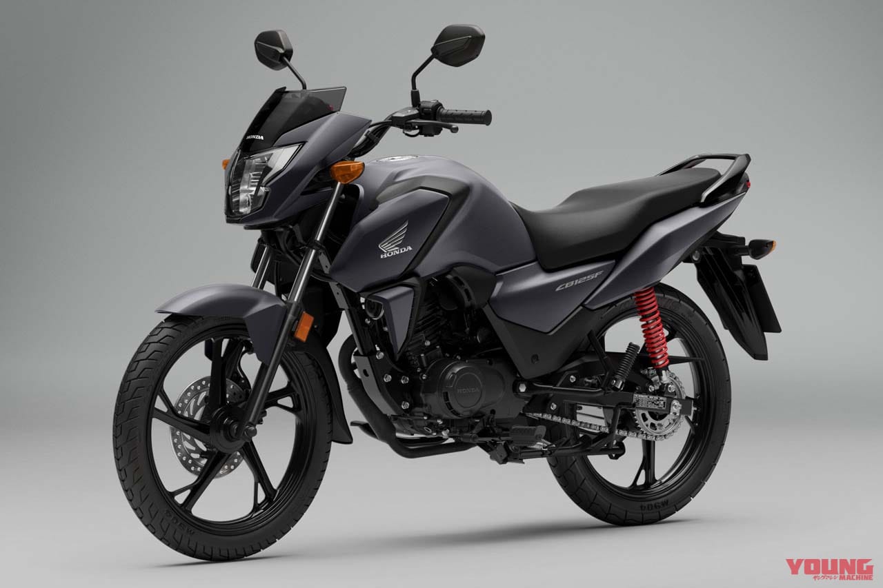 |満タン航続距離700km超!! 新型TFTモニター、ホンダ初のISS新装備のマニュアル車「CB125F」が2026年モデルに【海外】