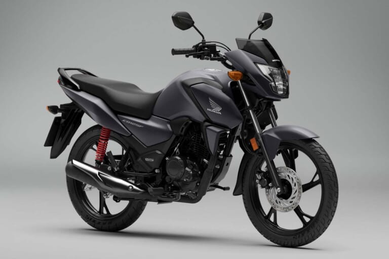 ホンダ|CB125F|欧州仕様|2026年モデル|満タン航続距離700km超!! 新型TFTモニター、ホンダ初のISS新装備のマニュアル車「CB125F」が2026年モデルに【海外】