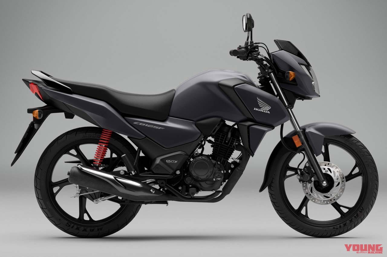 |満タン航続距離700km超!! 新型TFTモニター、ホンダ初のISS新装備のマニュアル車「CB125F」が2026年モデルに【海外】