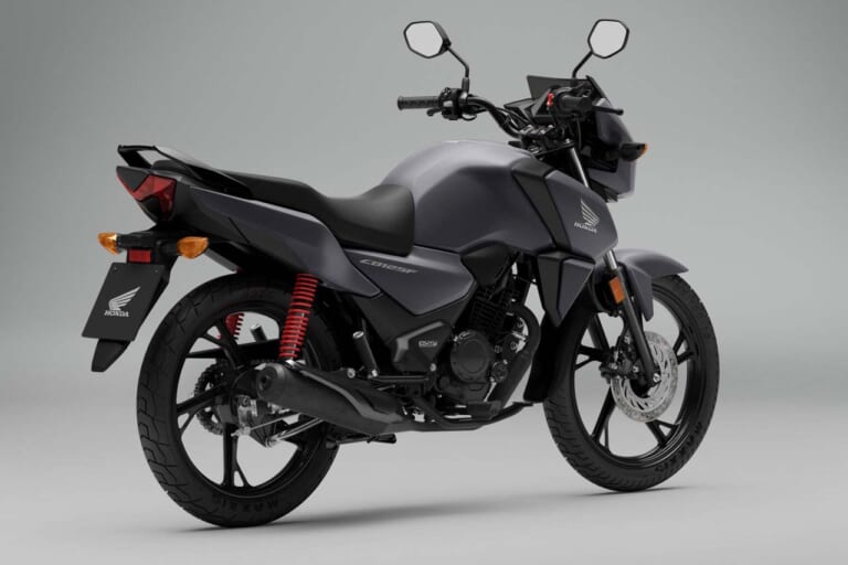 ホンダ|CB125F|欧州仕様|2026年モデル|満タン航続距離700km超!! 新型TFTモニター、ホンダ初のISS新装備のマニュアル車「CB125F」が2026年モデルに【海外】