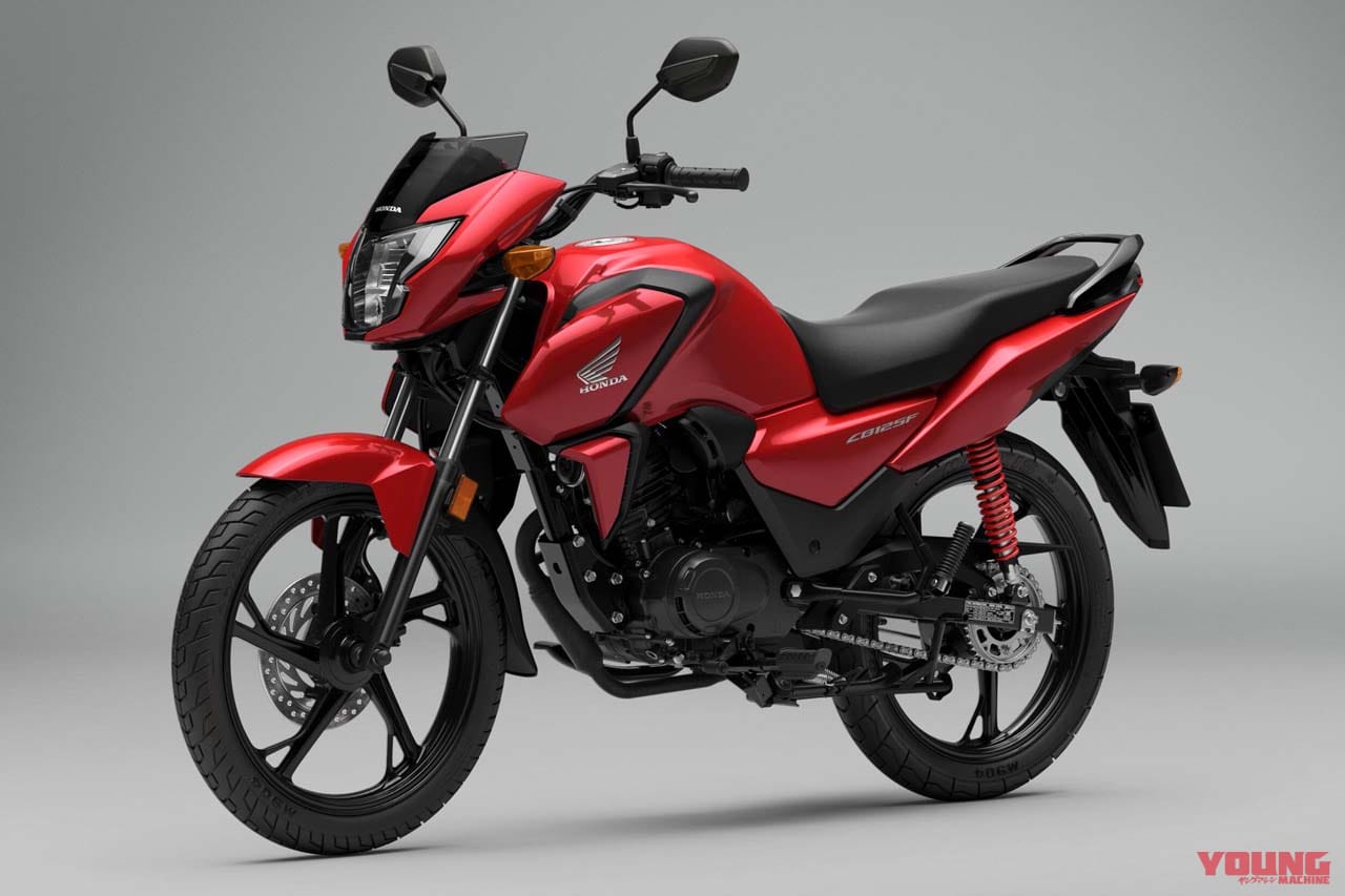 |満タン航続距離700km超!! 新型TFTモニター、ホンダ初のISS新装備のマニュアル車「CB125F」が2026年モデルに【海外】