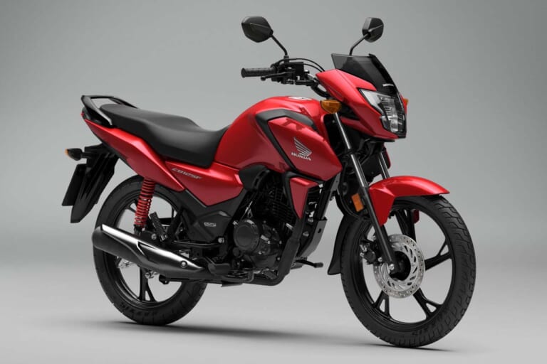 ホンダ|CB125F|欧州仕様|2026年モデル|満タン航続距離700km超!! 新型TFTモニター、ホンダ初のISS新装備のマニュアル車「CB125F」が2026年モデルに【海外】