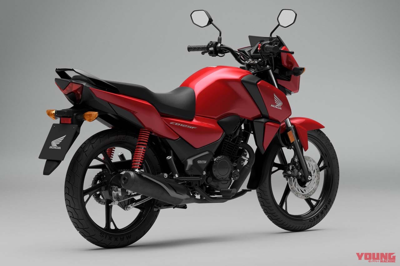 |満タン航続距離700km超!! 新型TFTモニター、ホンダ初のISS新装備のマニュアル車「CB125F」が2026年モデルに【海外】