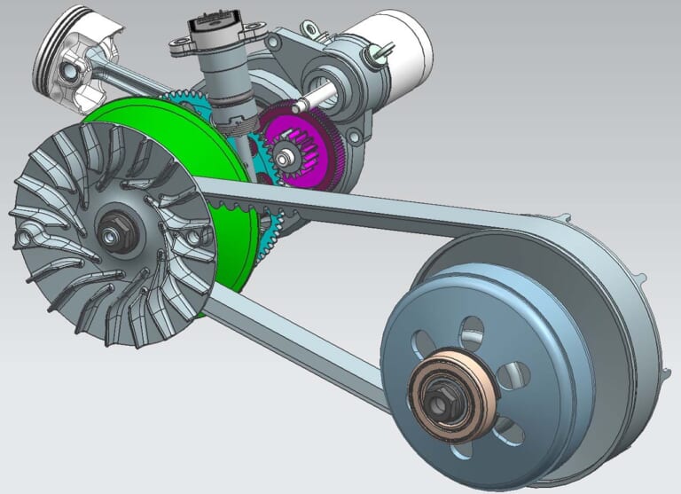 電子制御CVT YECVT