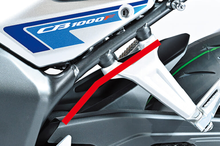 ホンダCB1000Fコンセプト｜シートレール