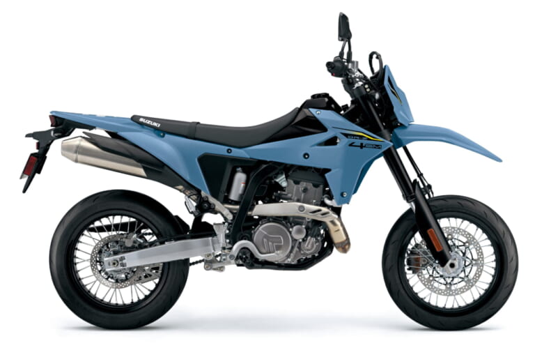 スズキ|DR-Z4SM (海外仕様)|MCショーに行けなかった人に朗報! 新型モデル「DR-Z4S」「DR-Z4SM」に跨れる「スズキ モーターサイクルコレクション2025」が全国3都市で開催