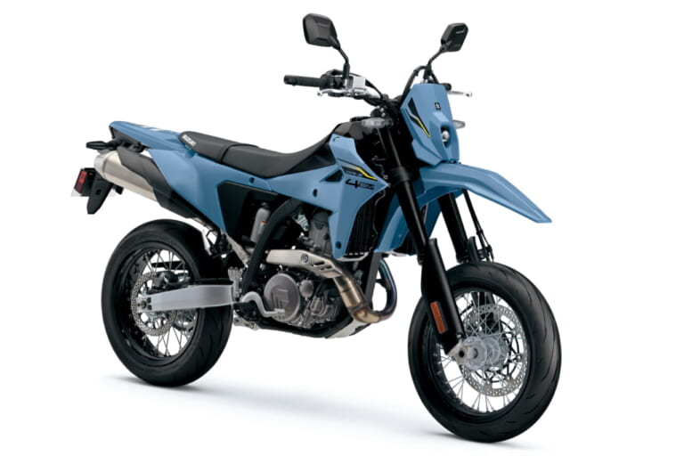 スズキ|DR-Z4SM (海外仕様)|MCショーに行けなかった人に朗報! 新型モデル「DR-Z4S」「DR-Z4SM」に跨れる「スズキ モーターサイクルコレクション2025」が全国3都市で開催