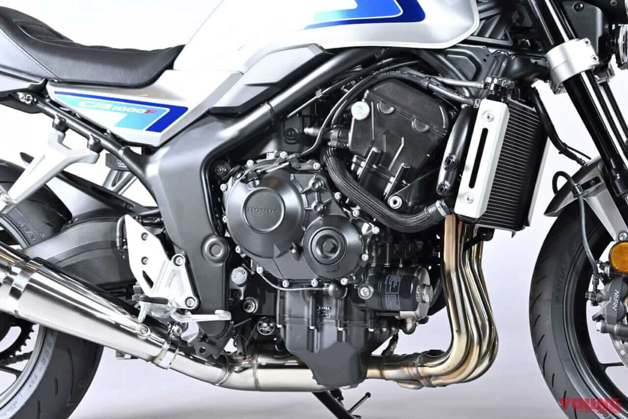 ホンダCB1000Fコンセプト|エンジン|扱いやすく特性を変更?!「ホンダCB1000Fコンセプト」詳細解説(4)〈エンジン&シャーシ編〉