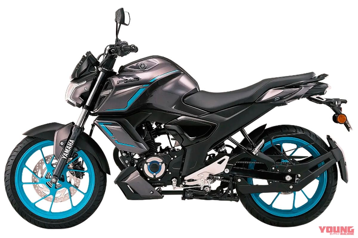 |25万円のハイブリッド軽二輪ネイキッド! 空冷150ccの人気車「FZ-S Fi」にインド初のシステム搭載【海外】
