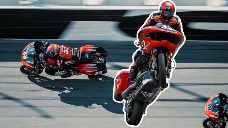 車重280kg、出力200psのハーレーがMotoGPと同じコースを走る?! 2026年より6つのグランプリで“バガーモーターサイクル”によるレース開催