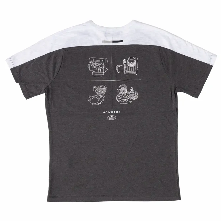 K-1362W 46worksフローTシャツ