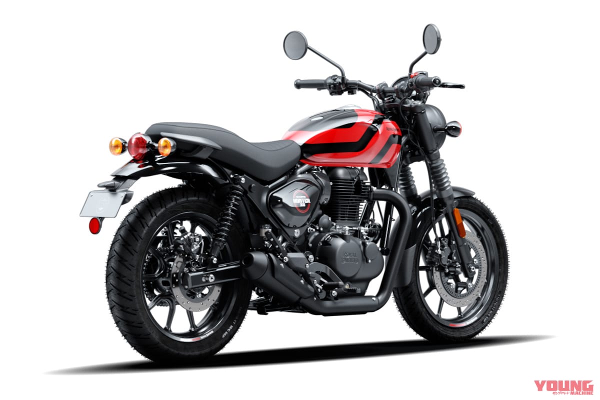 |ロイヤルエンフィールド「ハンター350」が早くもマイナーチェンジ! 新色&新グラフィックで7月にも正式発表へ