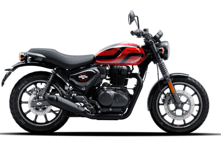 ロイヤルエンフィールド|ハンター350|2025年モデル|ロイヤルエンフィールド「ハンター350」が早くもマイナーチェンジ! 新色&新グラフィックで7月にも正式発表へ