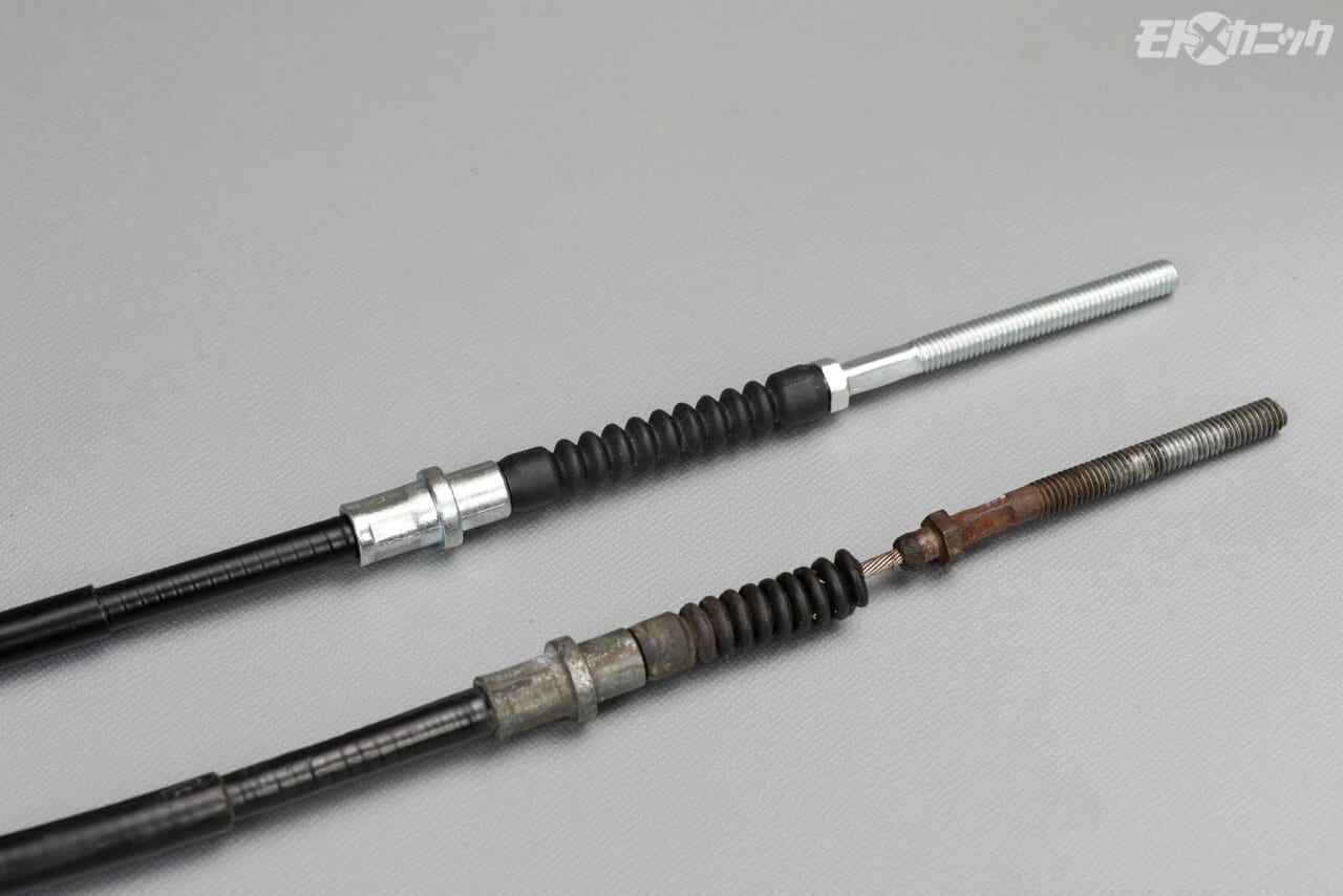 NTB｜規格部品｜ブレーキケーブル比較｜[バイクメンテDIY] 純正パーツのケーブル類が絶版でも、NTB規格部品なら在庫あるかも〈原付から大型車まで網羅〉