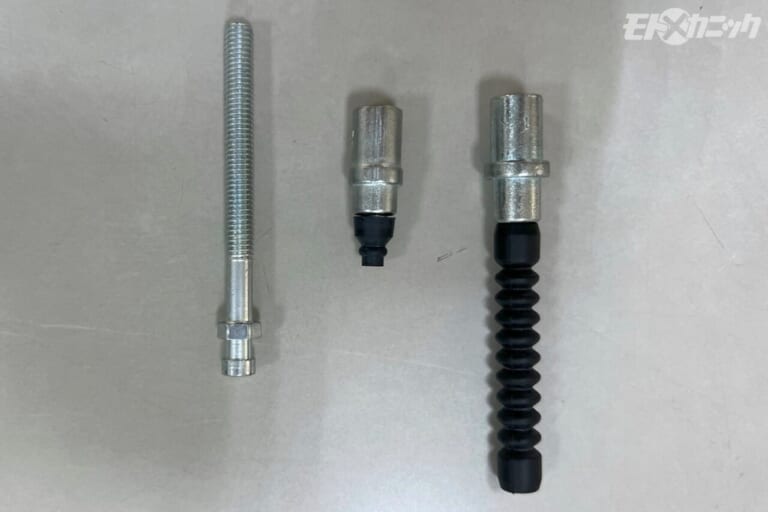 NTB｜規格部品｜ブレーキケーブル用金具｜[バイクメンテDIY] 純正パーツのケーブル類が絶版でも、NTB規格部品なら在庫あるかも〈原付から大型車まで網羅〉