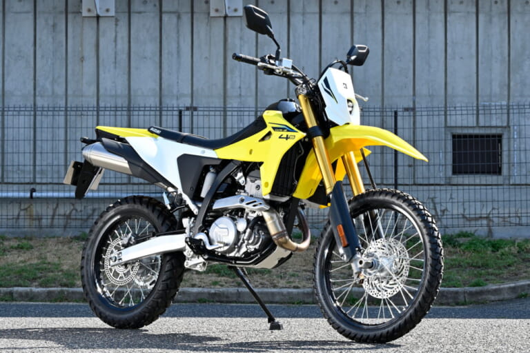 スズキ|DR-Z4S|輸出仕様|2025年モデル|スズキ新型「DR-Z4S」「DR-Z4SM」の英国価格が判明! 100万円超えは必至か……