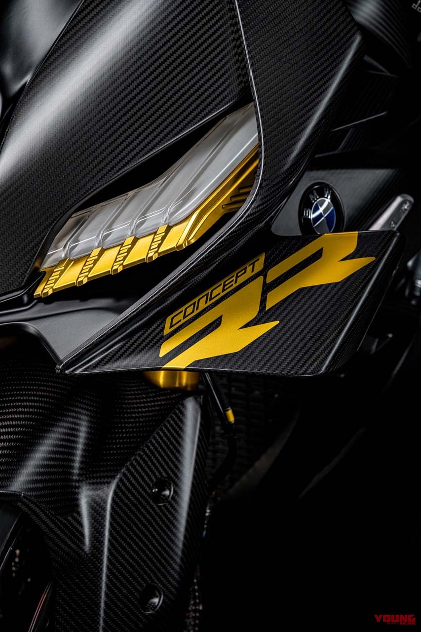 |最高出力230ps超!! BMWモトラッド、次世代スーパーバイク「コンセプト RR」を発表