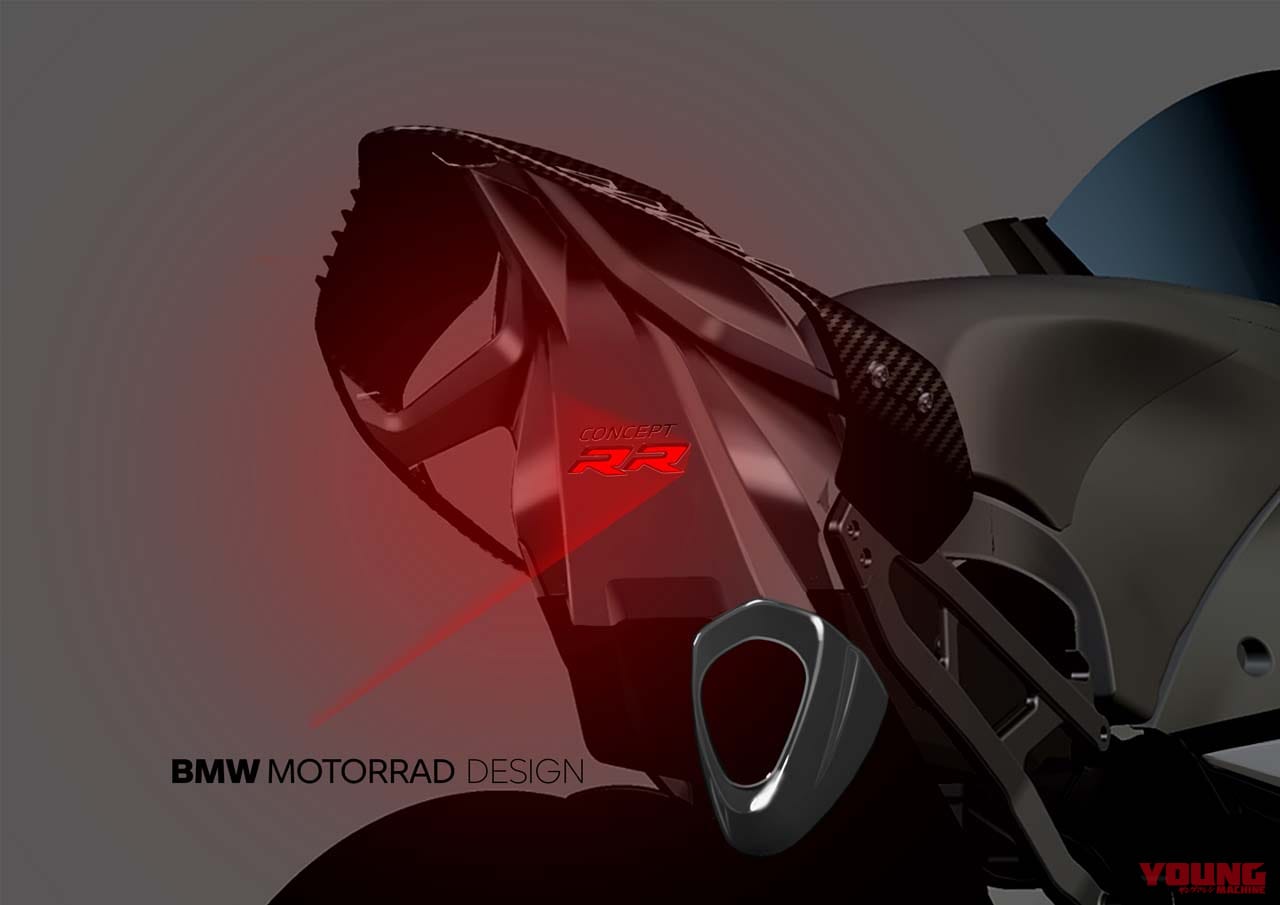 |最高出力230ps超!! BMWモトラッド、次世代スーパーバイク「コンセプト RR」を発表