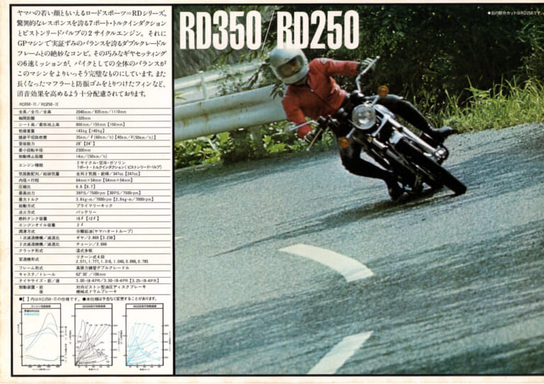 柏 秀樹の昭和~平成 カタログ蔵出しコラム|ヤマハ|「1970年代のヤマハが築いたナナハンキラーの原点」1970年『RD350/RD250』【柏 秀樹の昭和~平成 カタログ蔵出しコラム Vol.16】