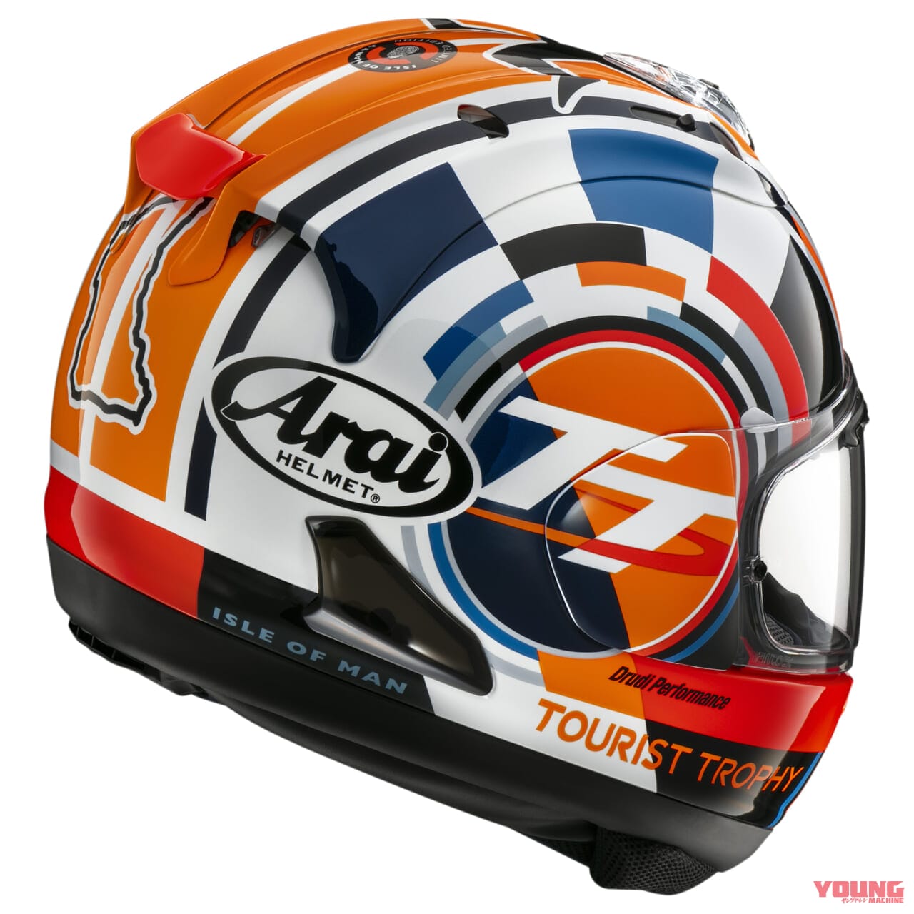 Arai RX-7X IOM-TT25|【受注限定】マン島TTのイヤーモデル、アライ「RX-7X IOM-TT25」プロショップ限定で発売