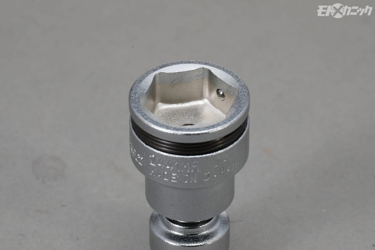 山下工業研究所｜Z-EAL｜2441MZ Z-EALナットグリップユニバーサルソケット｜[バイクメンテDIY] コンパクトさが際立つ差込角1/4インチソケット＆ラチェットハンドル〈コーケンZ-EALシリーズ〉