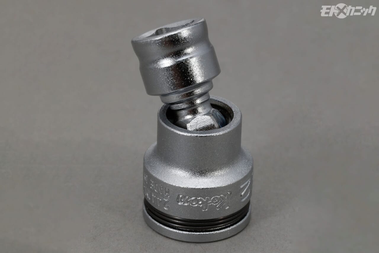 山下工業研究所｜Z-EAL｜2441MZ Z-EALナットグリップユニバーサルソケット｜[バイクメンテDIY] コンパクトさが際立つ差込角1/4インチソケット＆ラチェットハンドル〈コーケンZ-EALシリーズ〉
