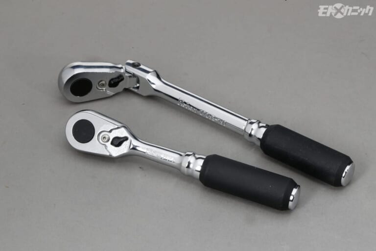山下工業研究所｜Z-EAL｜2725Z-160 Z-EAL首振りラチェットハンドル(ロング)、2725Z Z-EALラチェットハンドル｜[バイクメンテDIY] コンパクトさが際立つ差込角1/4インチソケット＆ラチェットハンドル〈コーケンZ-EALシリーズ〉