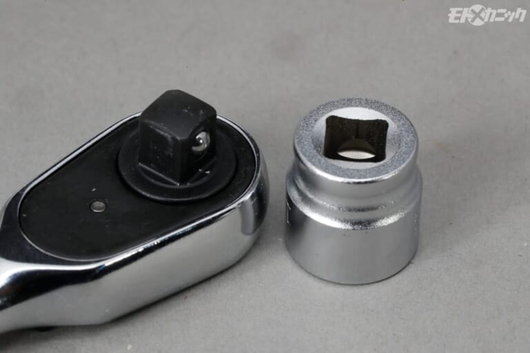 山下工業研究所｜Z-EAL｜RS2400MZ/12 Z-EAL 6角ソケットレールセット｜[バイクメンテDIY] コンパクトさが際立つ差込角1/4インチソケット＆ラチェットハンドル〈コーケンZ-EALシリーズ〉