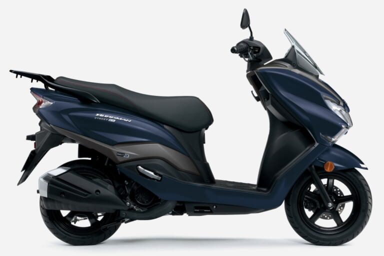 スズキ|バーグマンストリート 125EX|2025年モデル|スズキ「バーグマンストリート125EX」最新2025年モデル登場! 全3色を刷新して6月6日発売