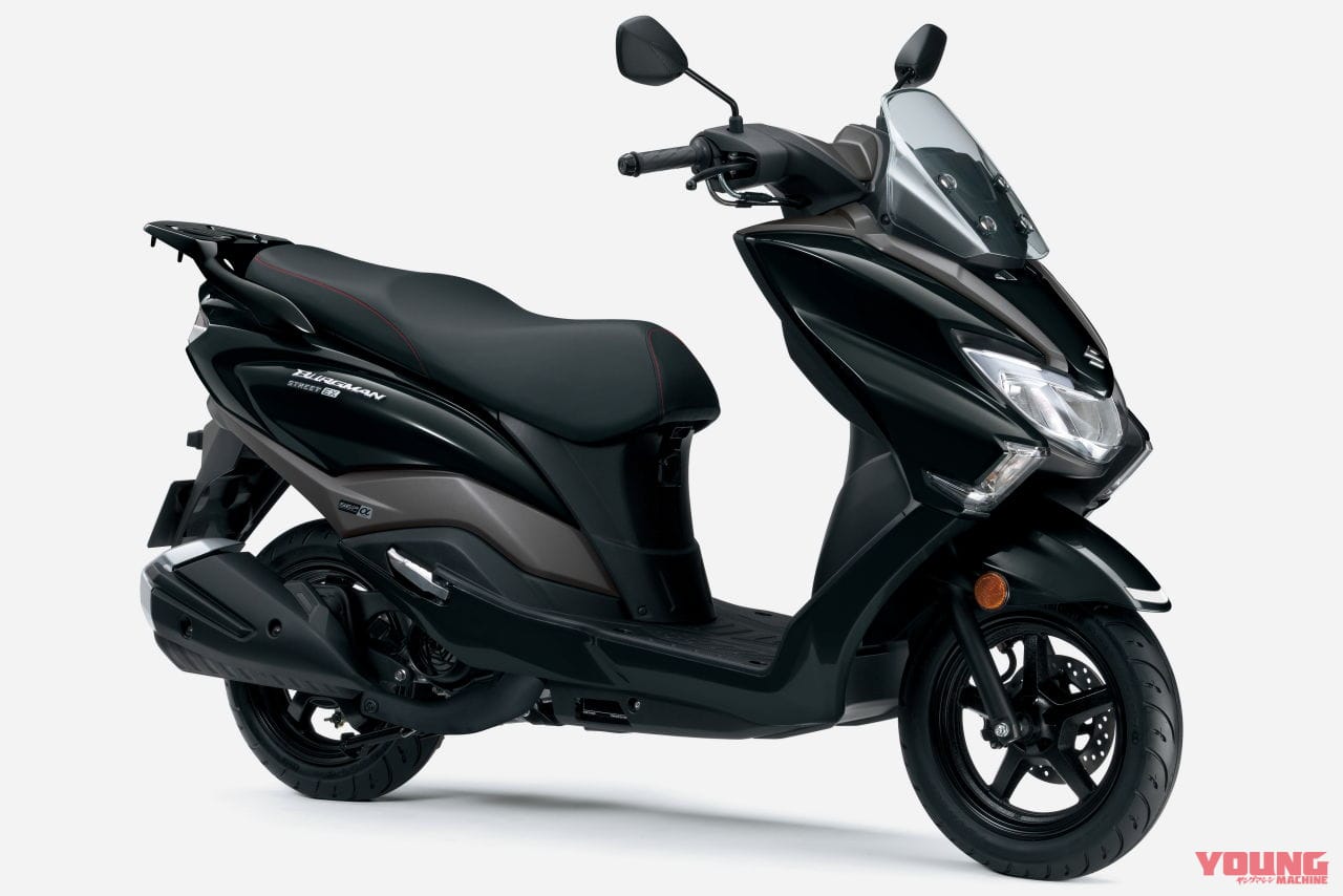 SUZUKI BURGMAN STREET125EX|軽さは正義! 125ccバイク装備重量ランキングTOP10【2025年9月最新モデル版】