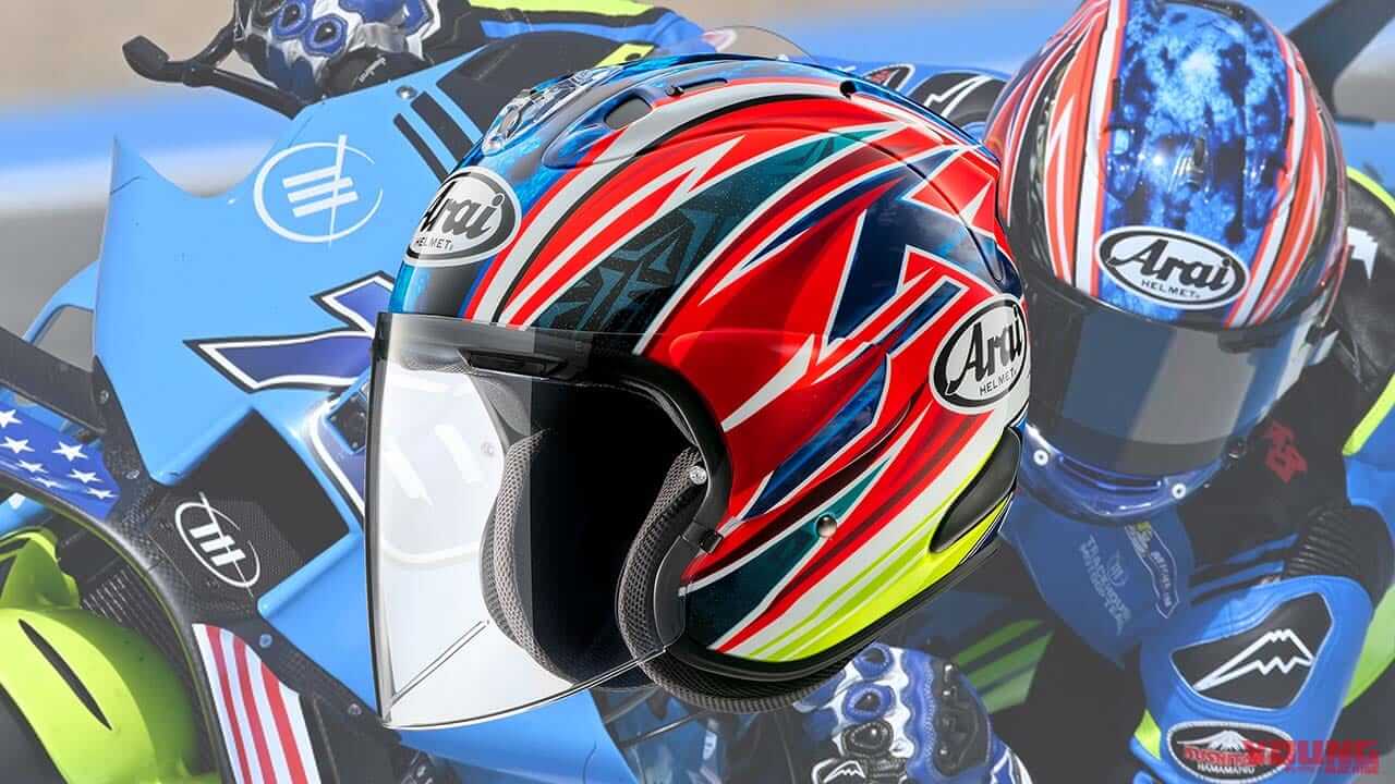 小椋藍レプリカのオープンフェイス登場! アライ「VZ-RAM OGURA」6月中旬に発売