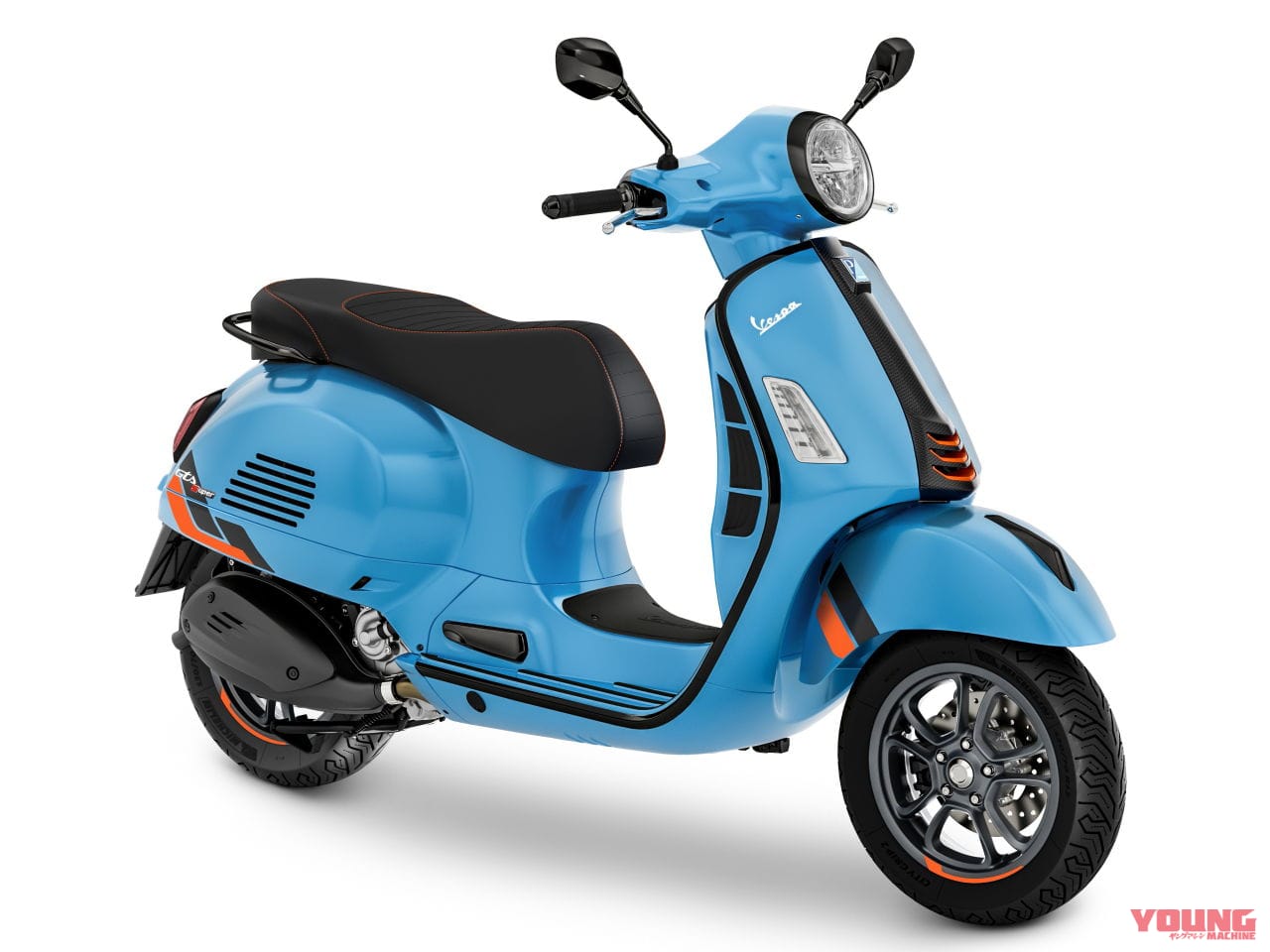 ベスパ GTS SuperSport 300|ベスパの2025年モデル・7機種にニューカラー&グラフィックを導入、5/24発売