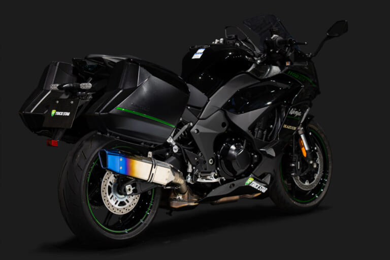 トリックスター Ninja1100SX 政府認証スリップオンマフラーIKAZUCHI