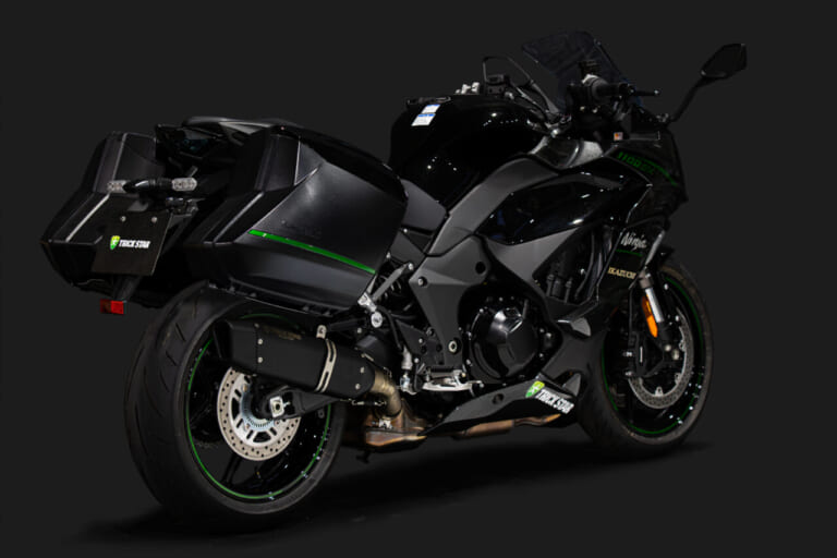トリックスター Ninja1100SX 政府認証スリップオンマフラーIKAZUCHI