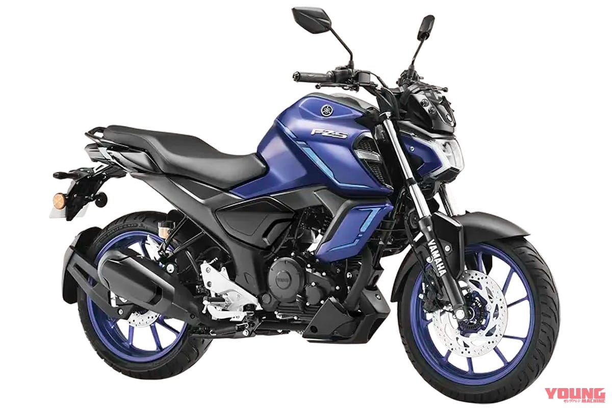 ヤマハ|インド仕様|FZ-S Fiハイブリッド|25万円のハイブリッド軽二輪ネイキッド! 空冷150ccの人気車「FZ-S Fi」にインド初のシステム搭載【海外】