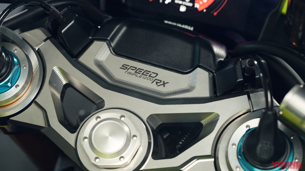 Triumph SPEED TRIPLE 1200 RX|世界限定1200台! トライアンフが究極のハンドリングマシン新型「スピードトリプル1200RX」を発表