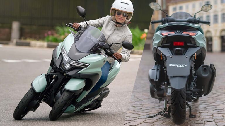 ナビ表示可能なTFTメーター採用、外装デザインも刷新! ヤマハ新型「トリシティ125」が登場で日本仕様にも期待【欧州】